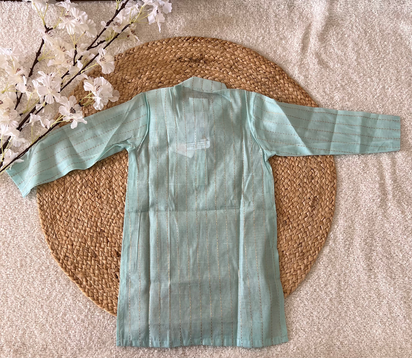 Light blue ethnic shirt