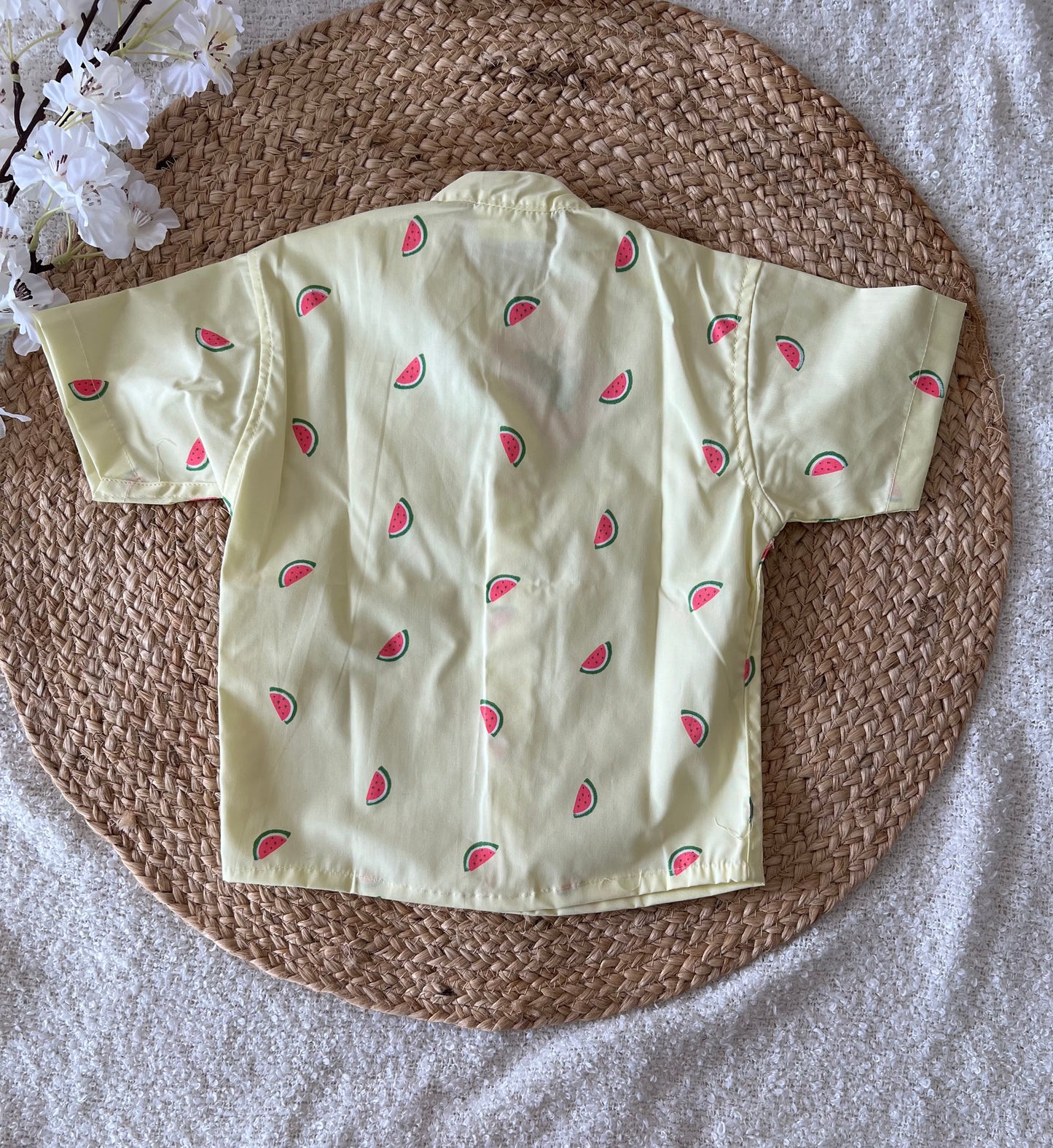 Watermelon yellow shirt