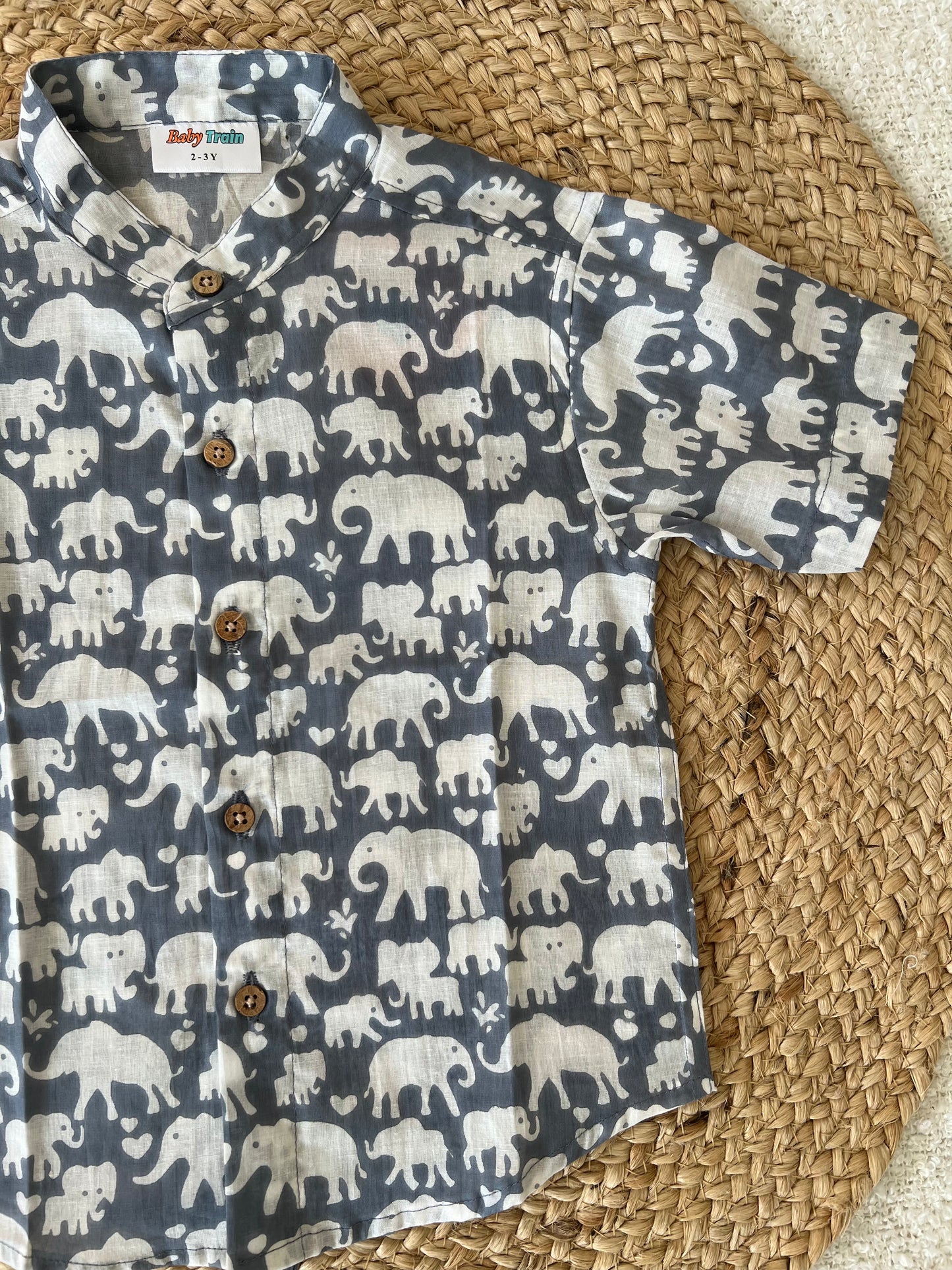 Blue Elephant shirt
