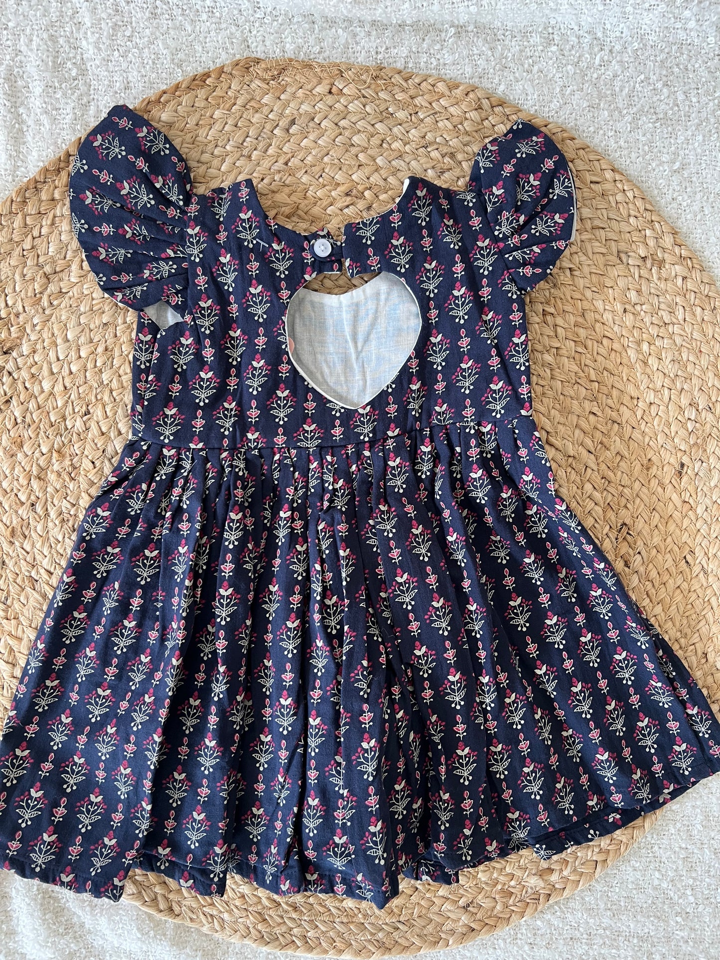 Navy blue frock