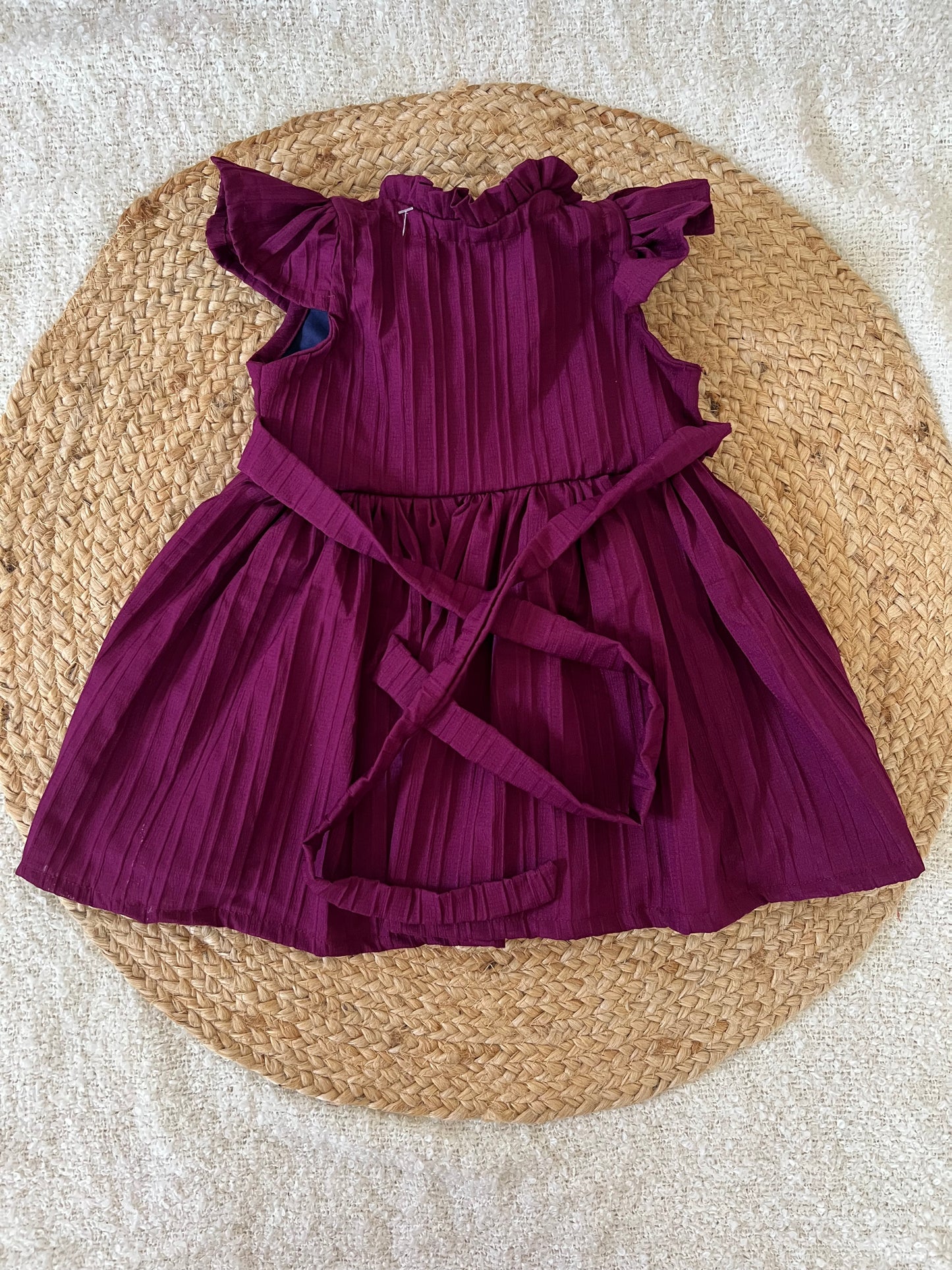 Dark violet frock