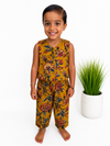 Yellow kalamkari co-ord