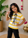 Yellow hoody t-shirt