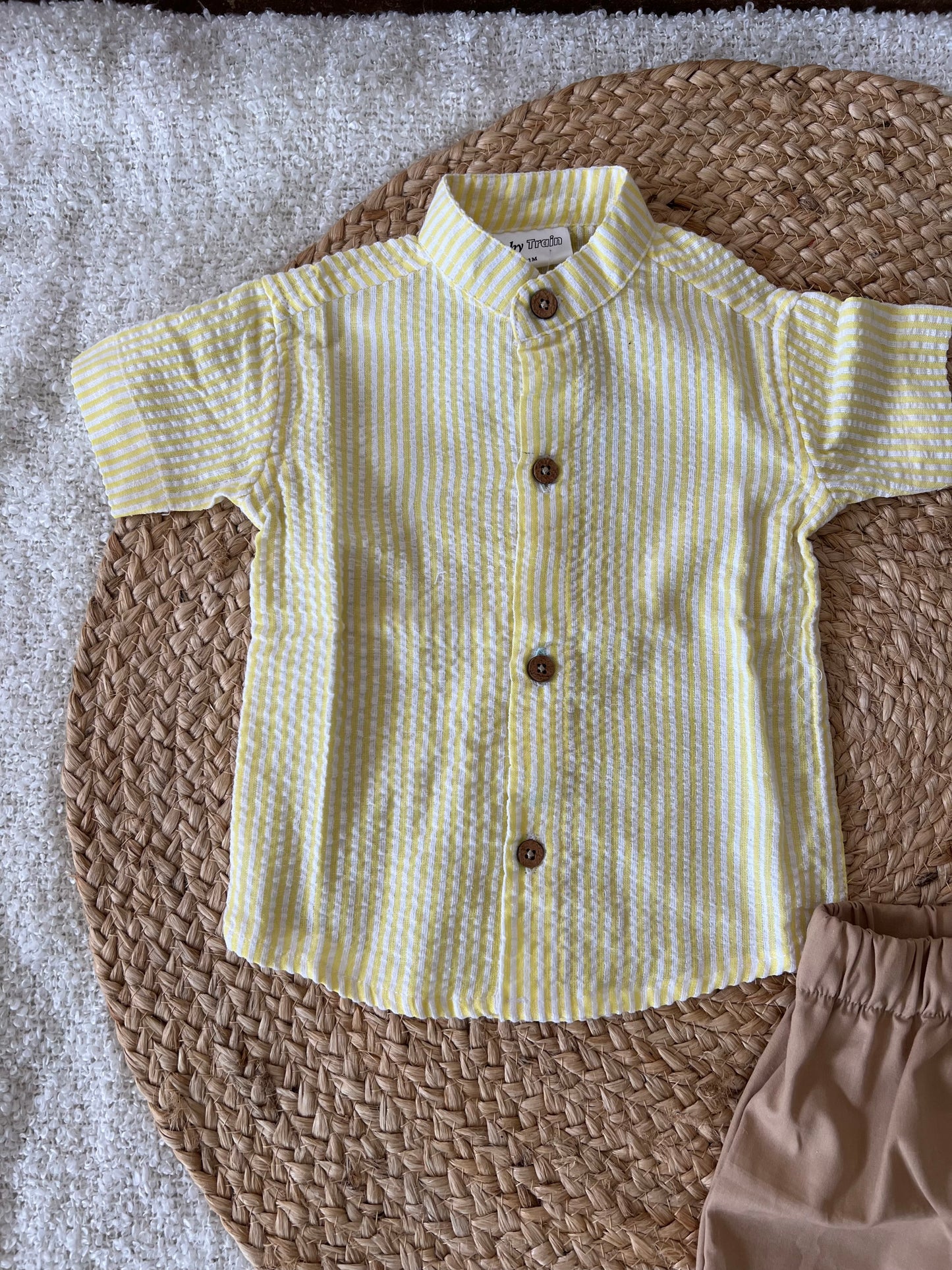 Yellow stripes set