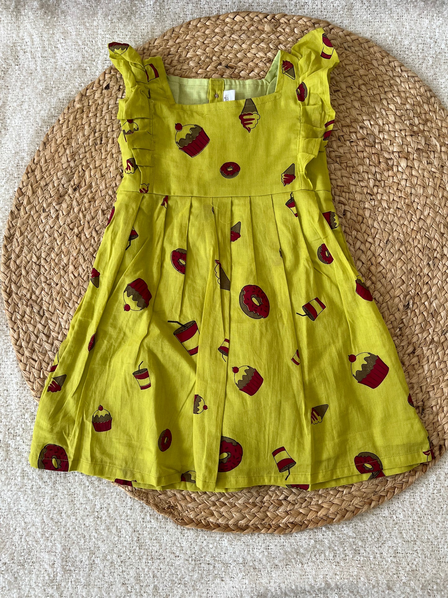 Green ice - cream frock