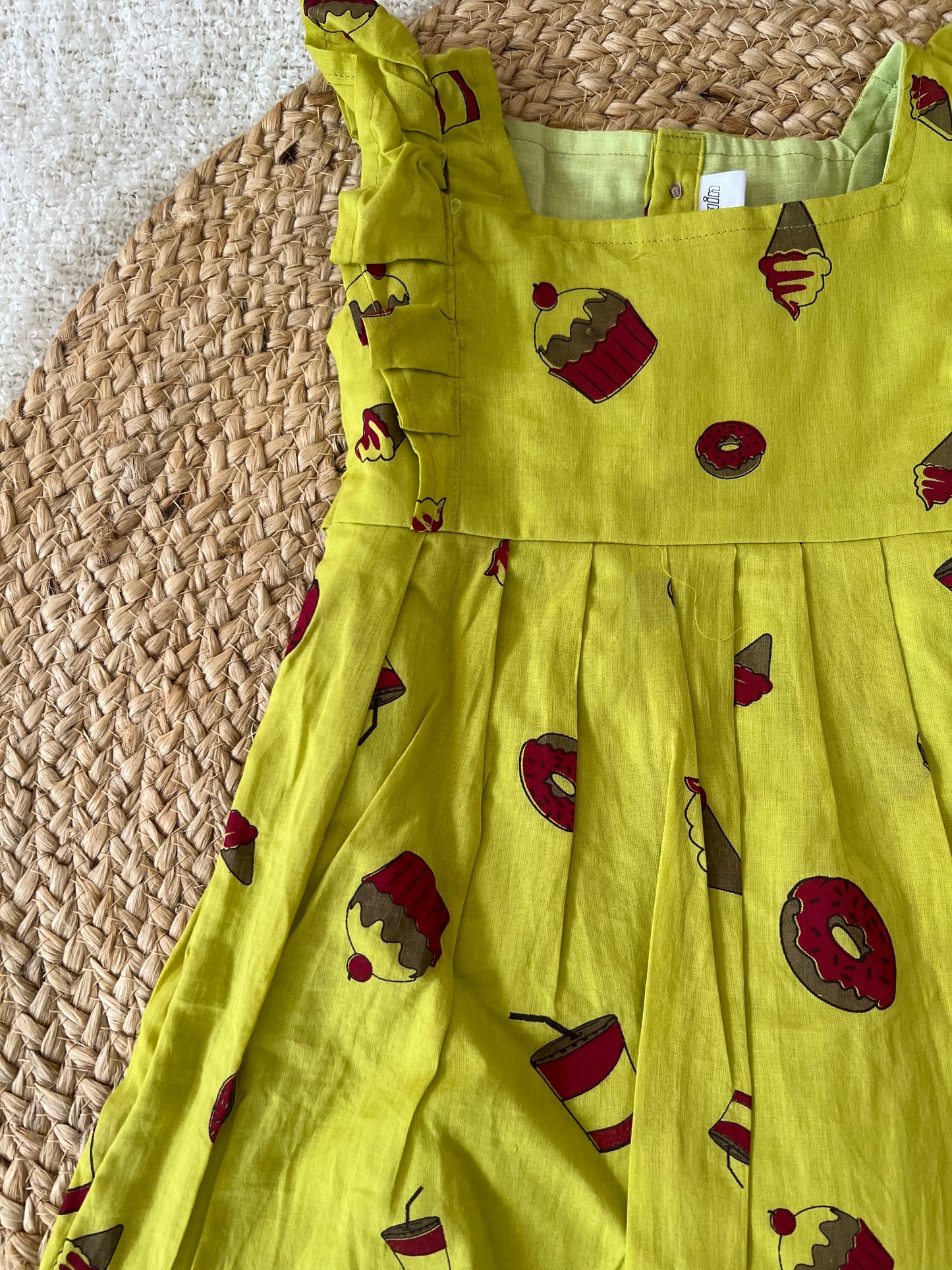 Green ice - cream frock