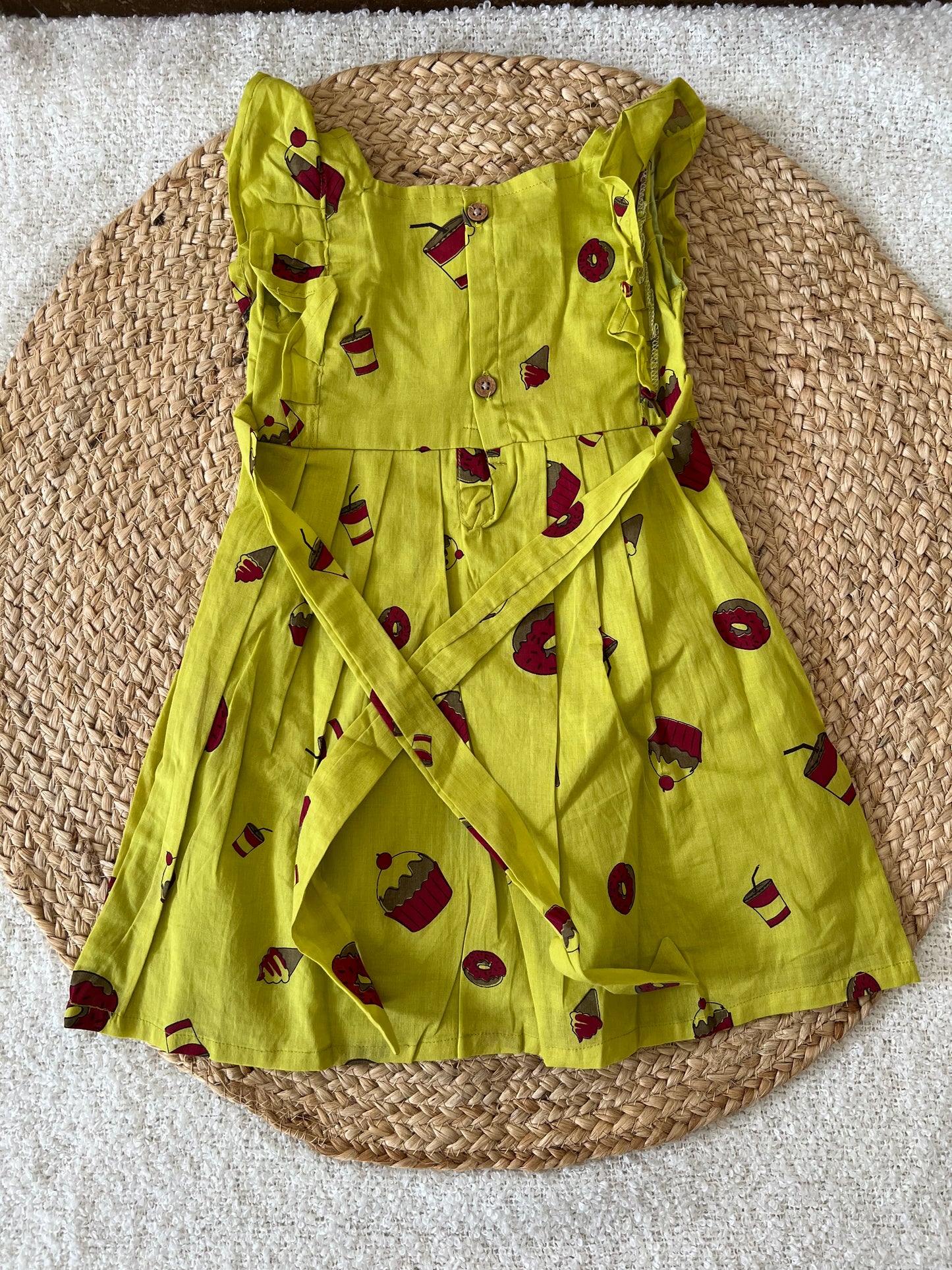 Green ice - cream frock