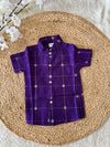 Violet ethnic shirt