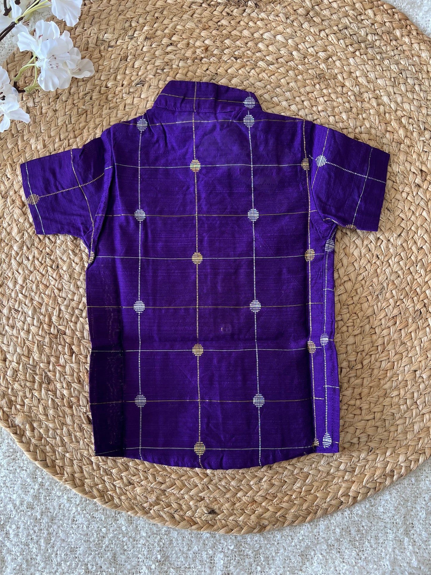 Violet ethnic shirt