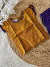 Yellow violet skirt top