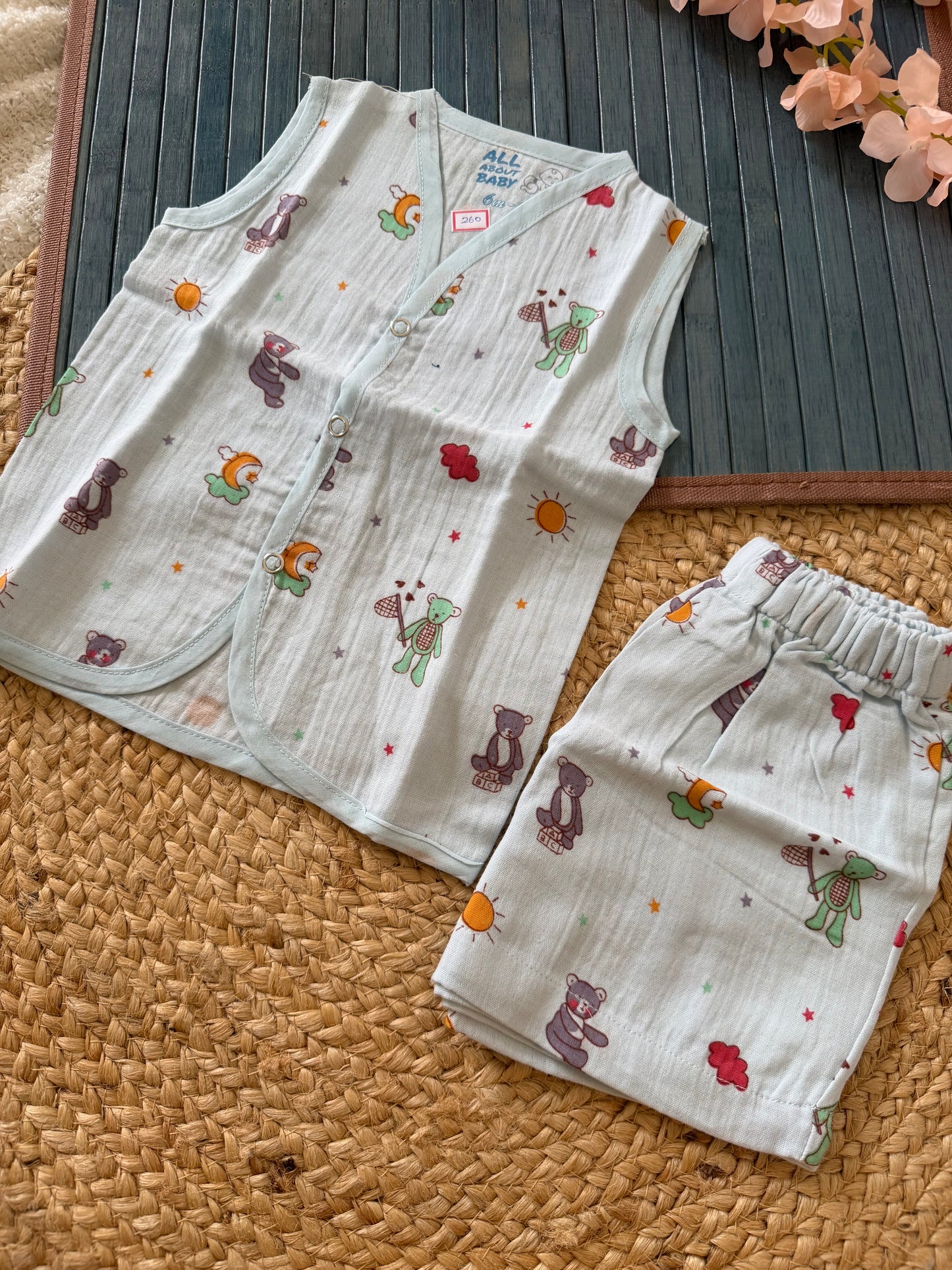 Light green jabla set