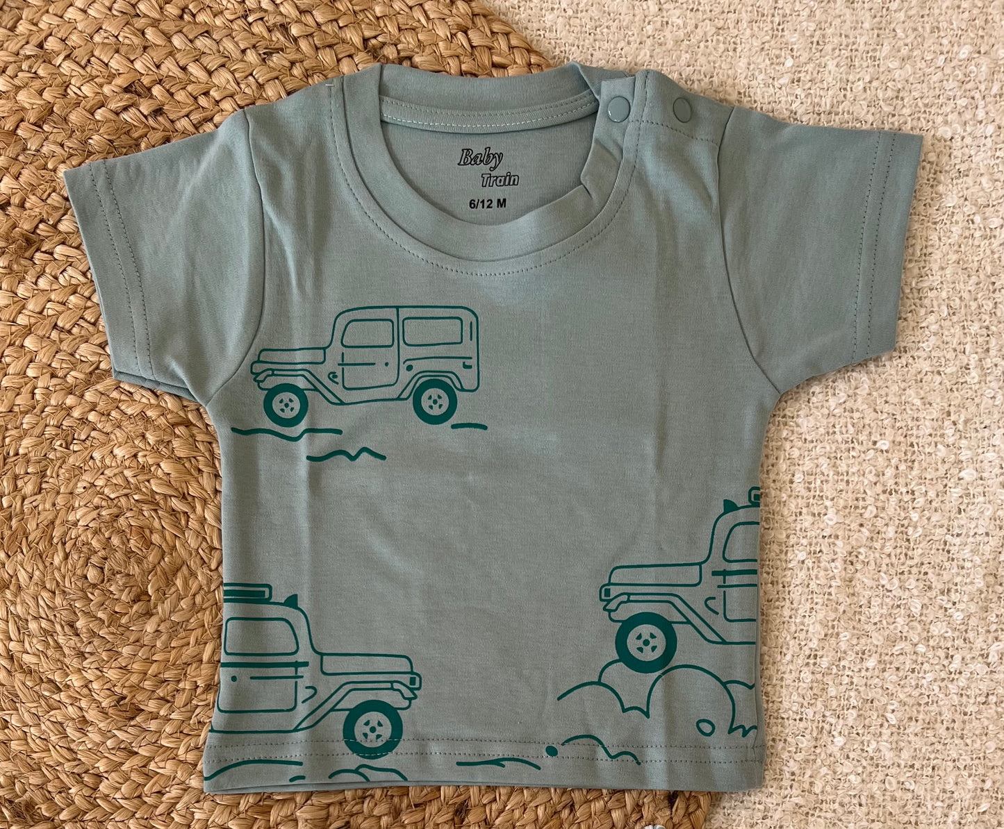 Blue T-shirt and bottoms