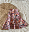 Pink floral frock
