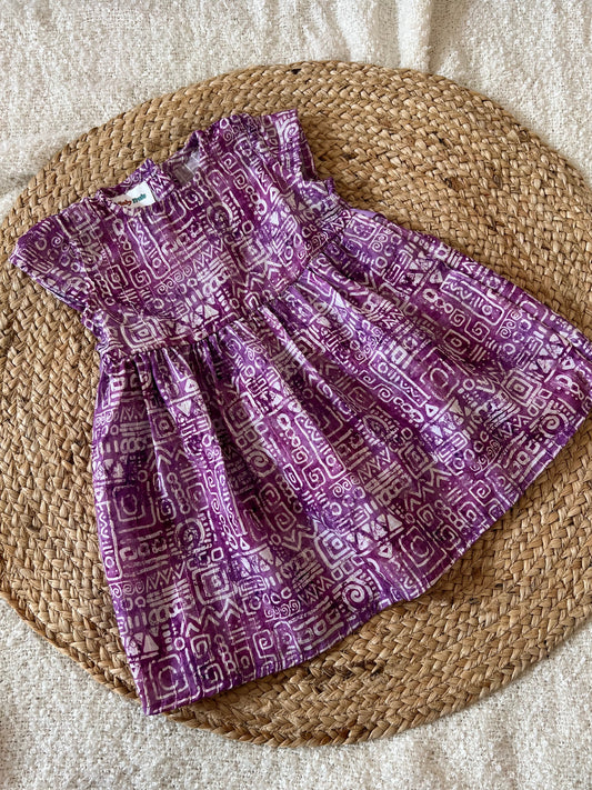Violet Amethyst frock