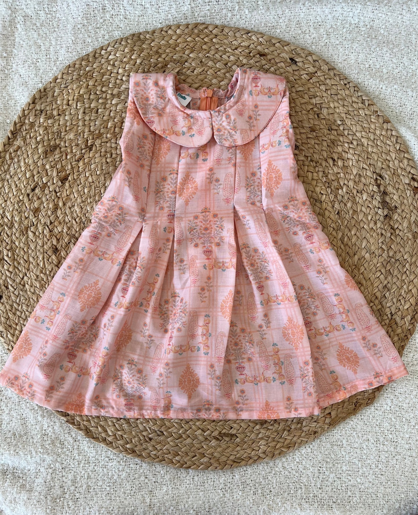 Peter Pan orange frock