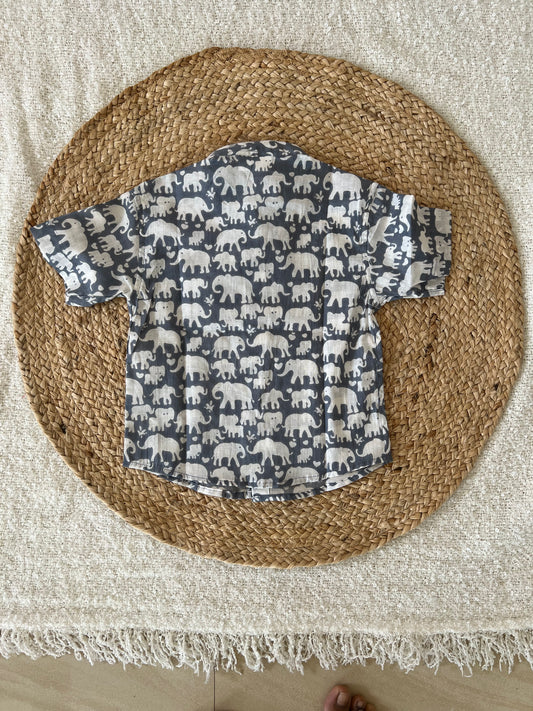 Blue Elephant shirt