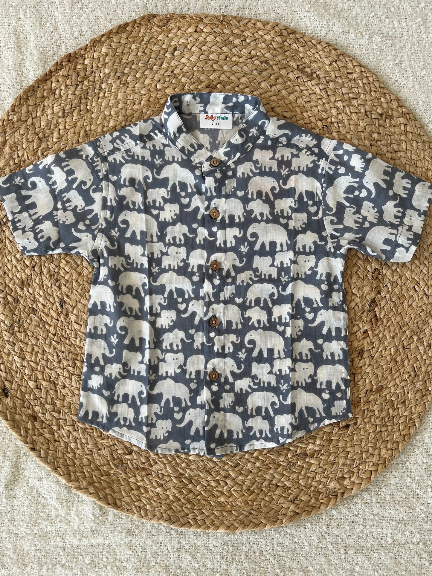 Blue Elephant shirt