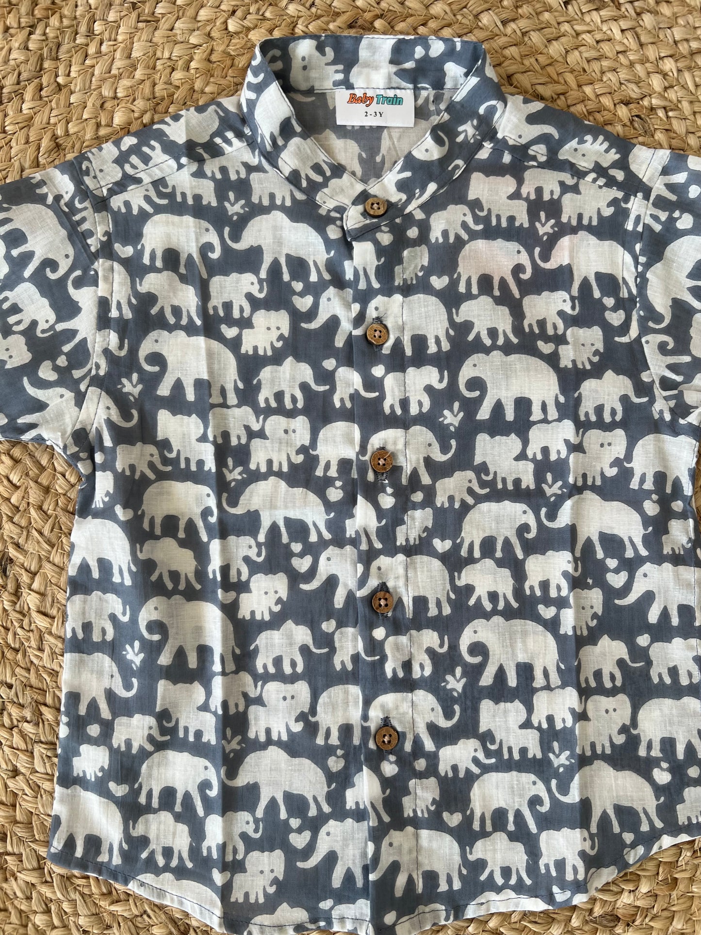 Blue Elephant shirt