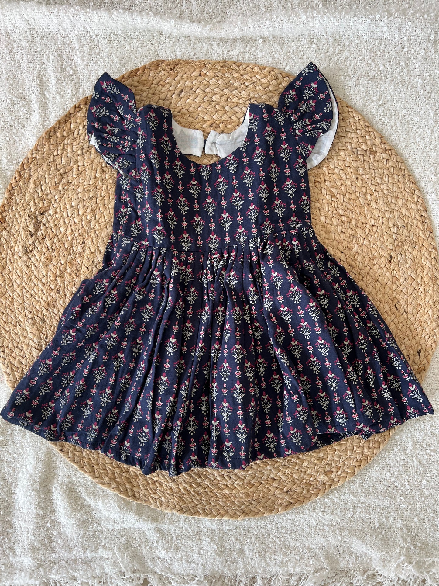 Navy blue frock