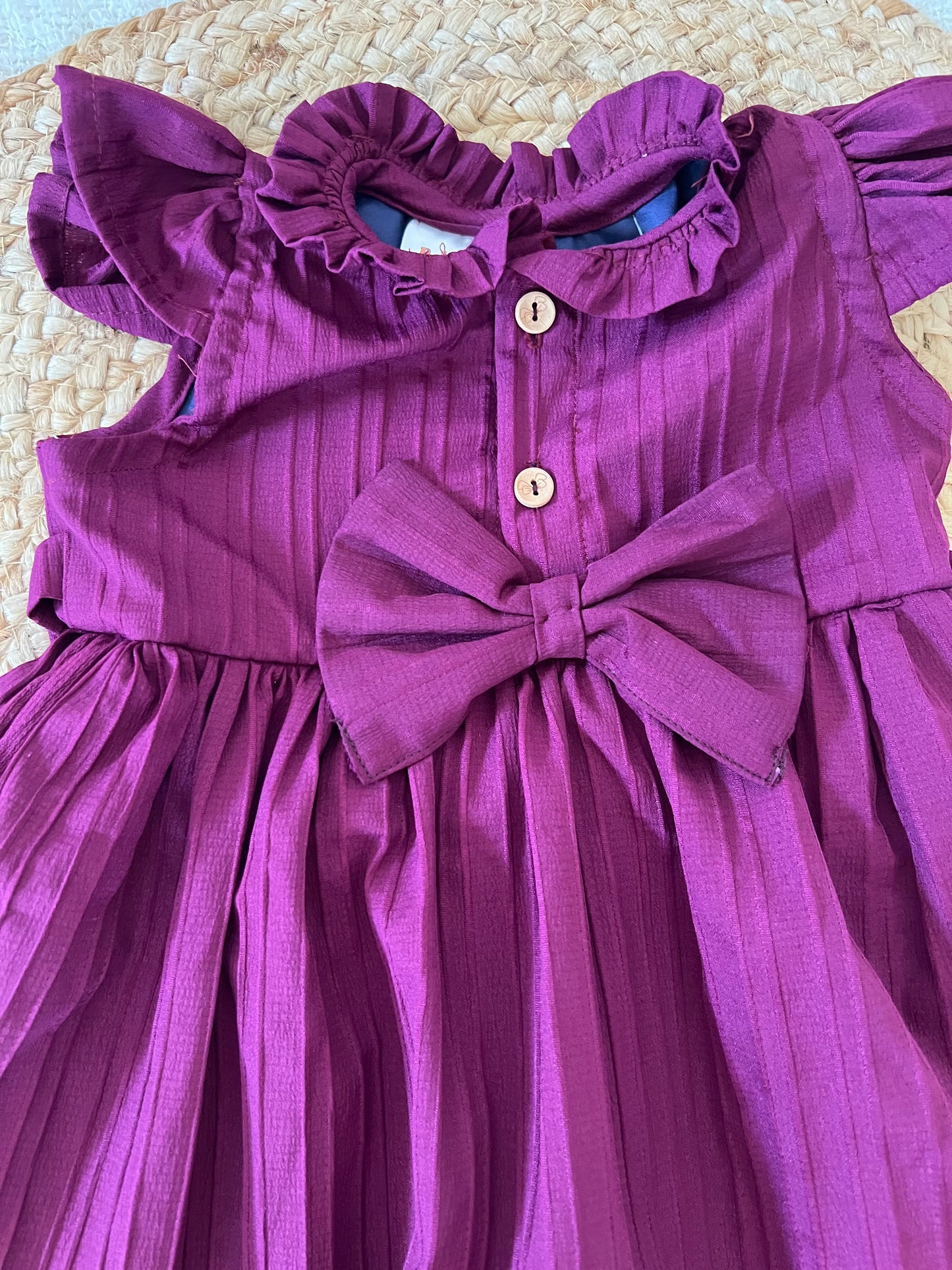 Dark violet frock