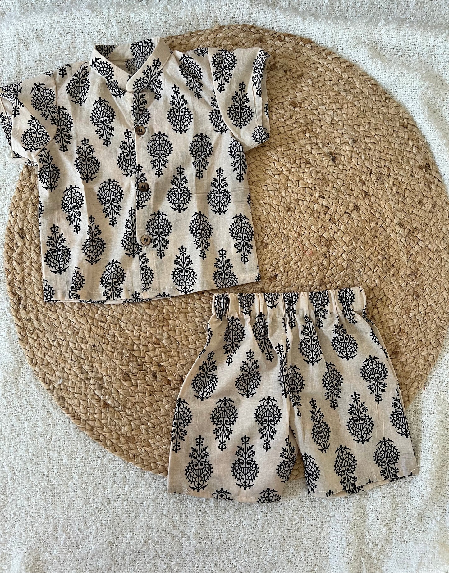 White handloom co-ords