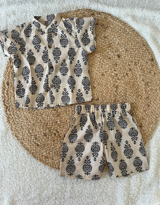 White handloom co-ords