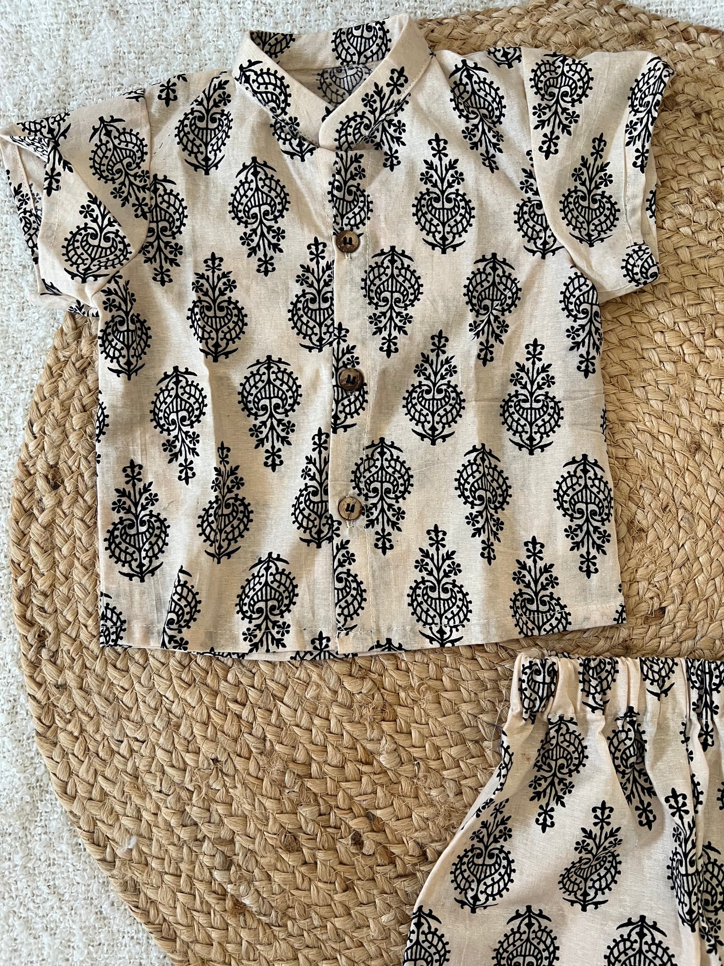 White handloom co-ords