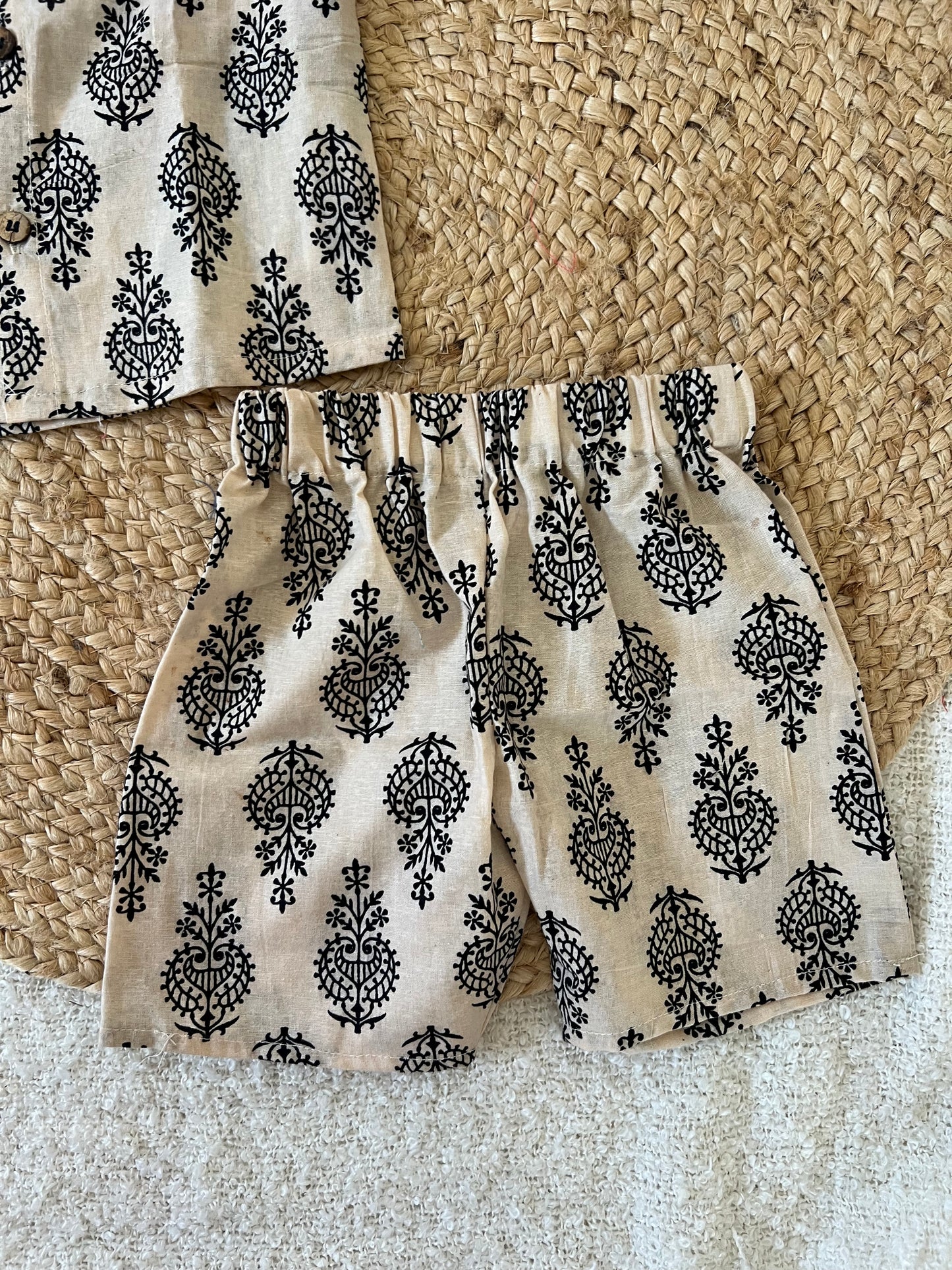 White handloom co-ords