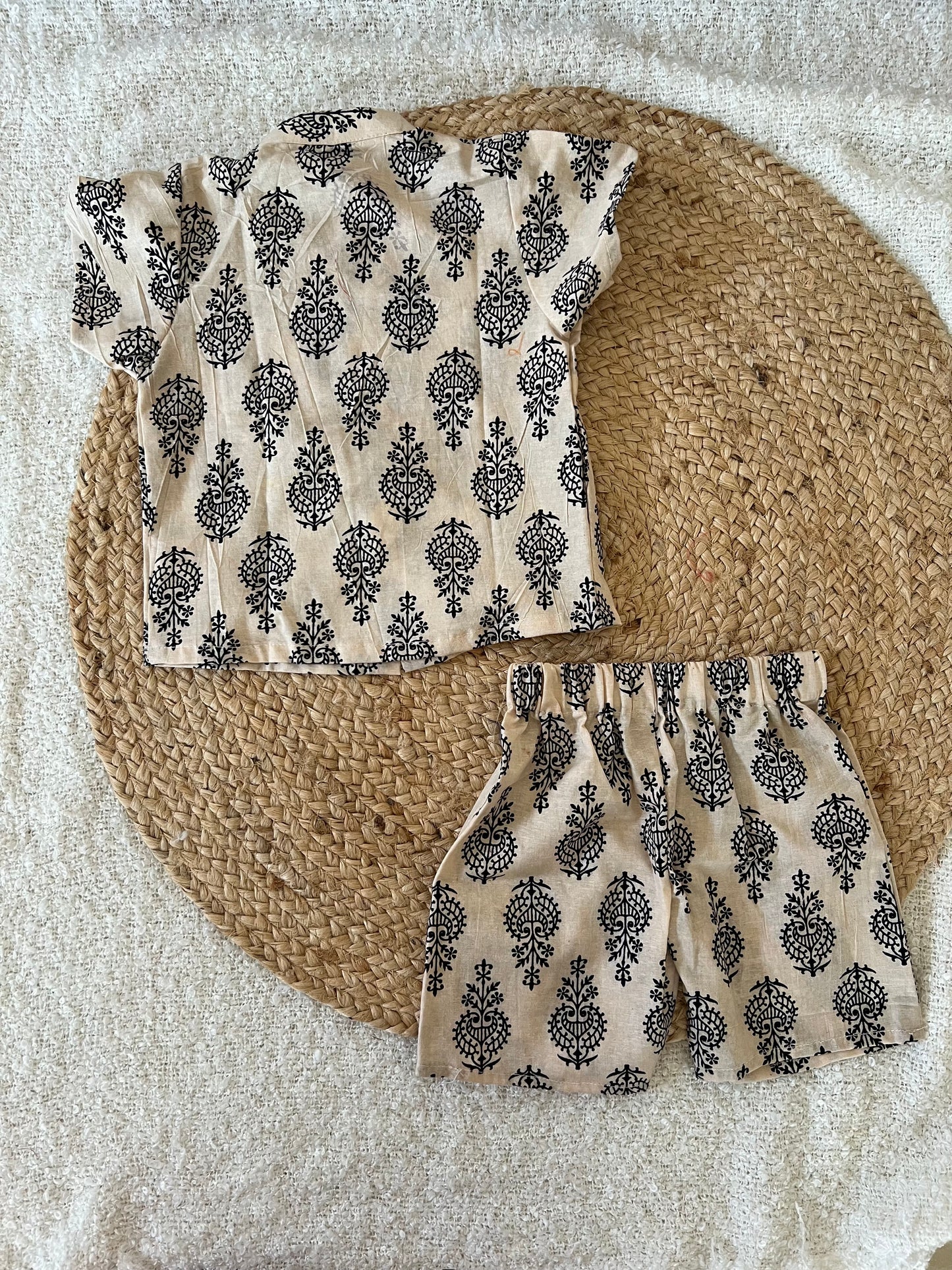 White handloom co-ords