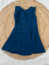 Chiffon blue frock