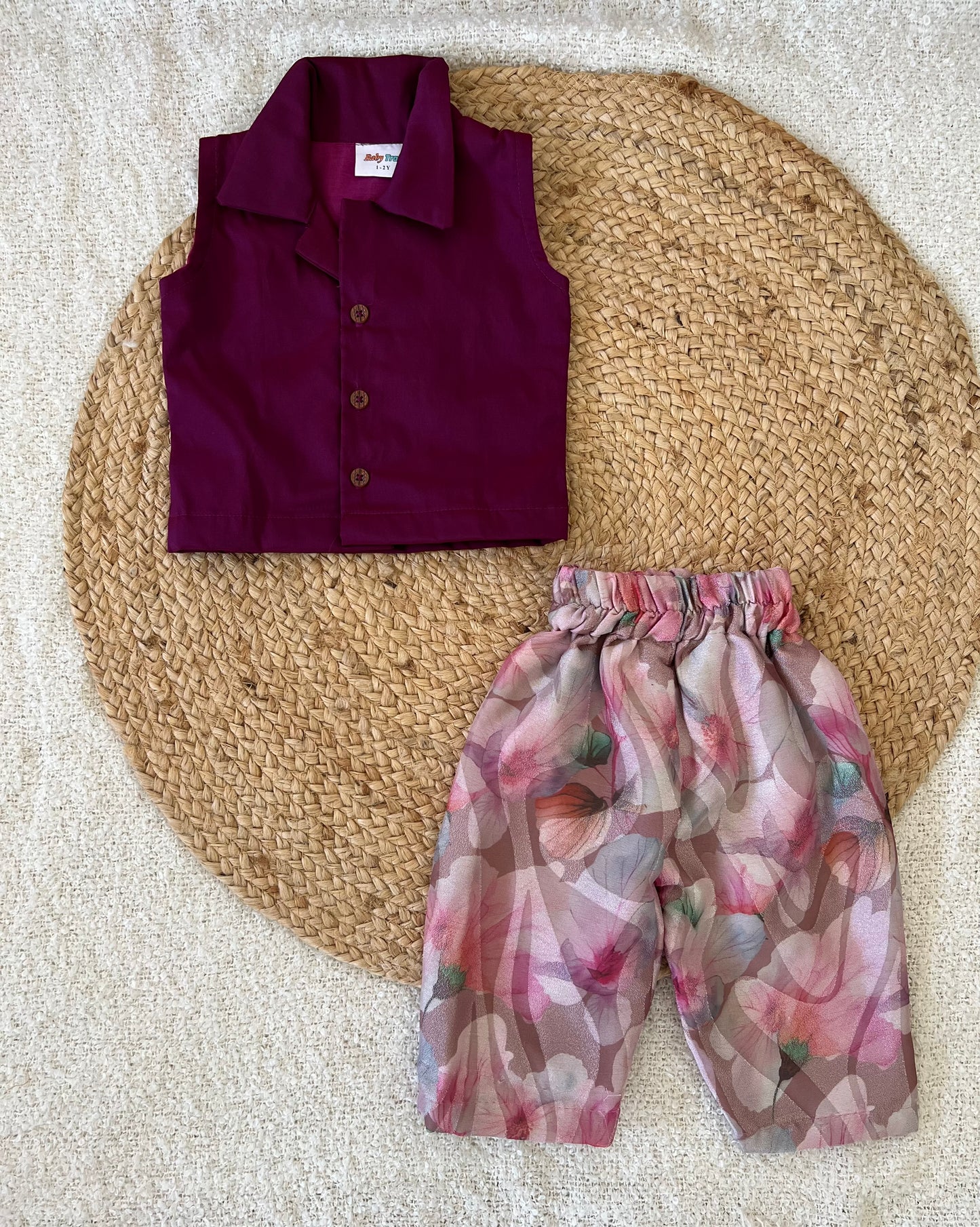 Violet pant set