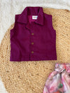 Violet pant set