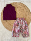 Violet pant set