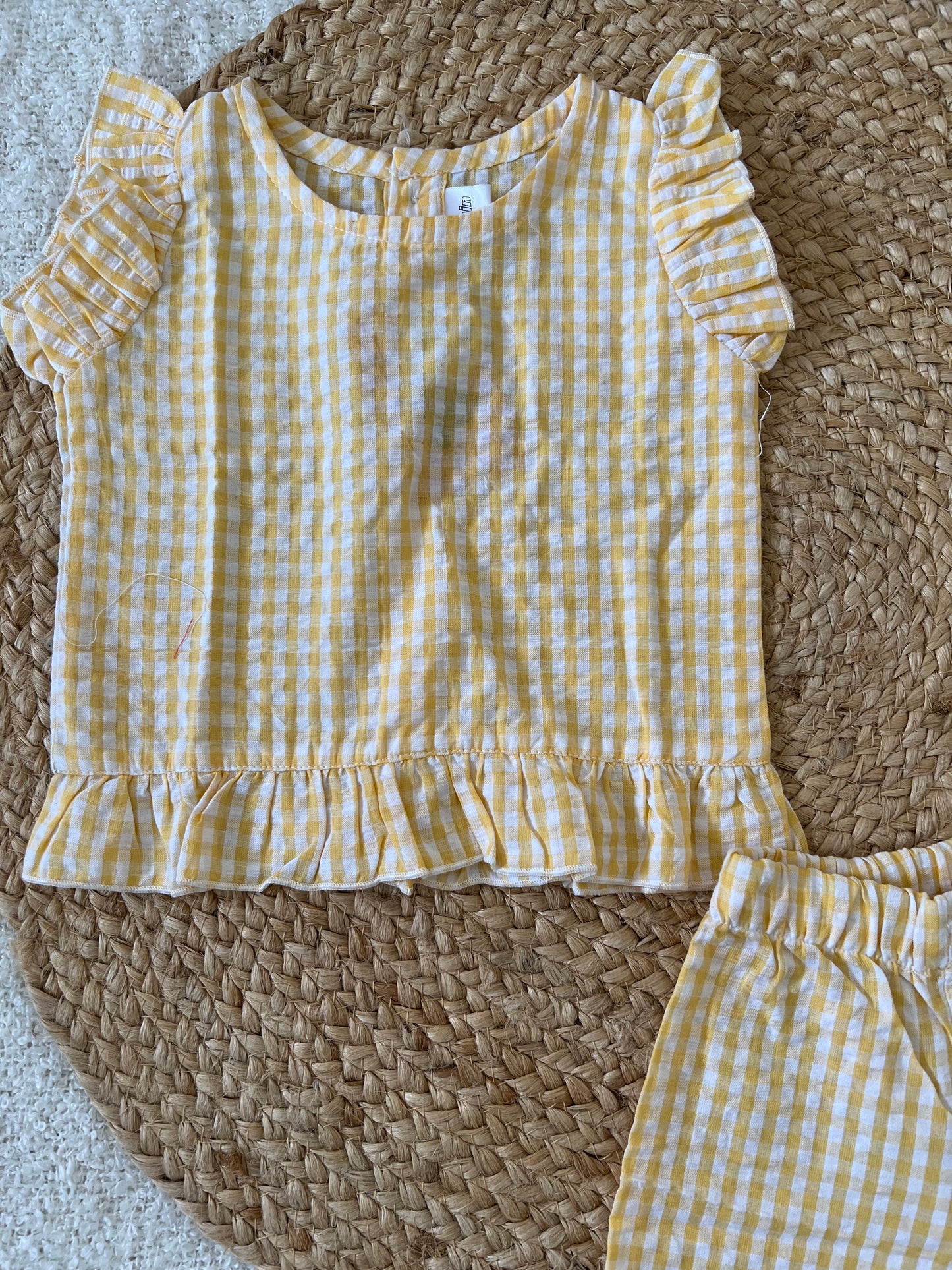 Yellow co-ords (shorts)