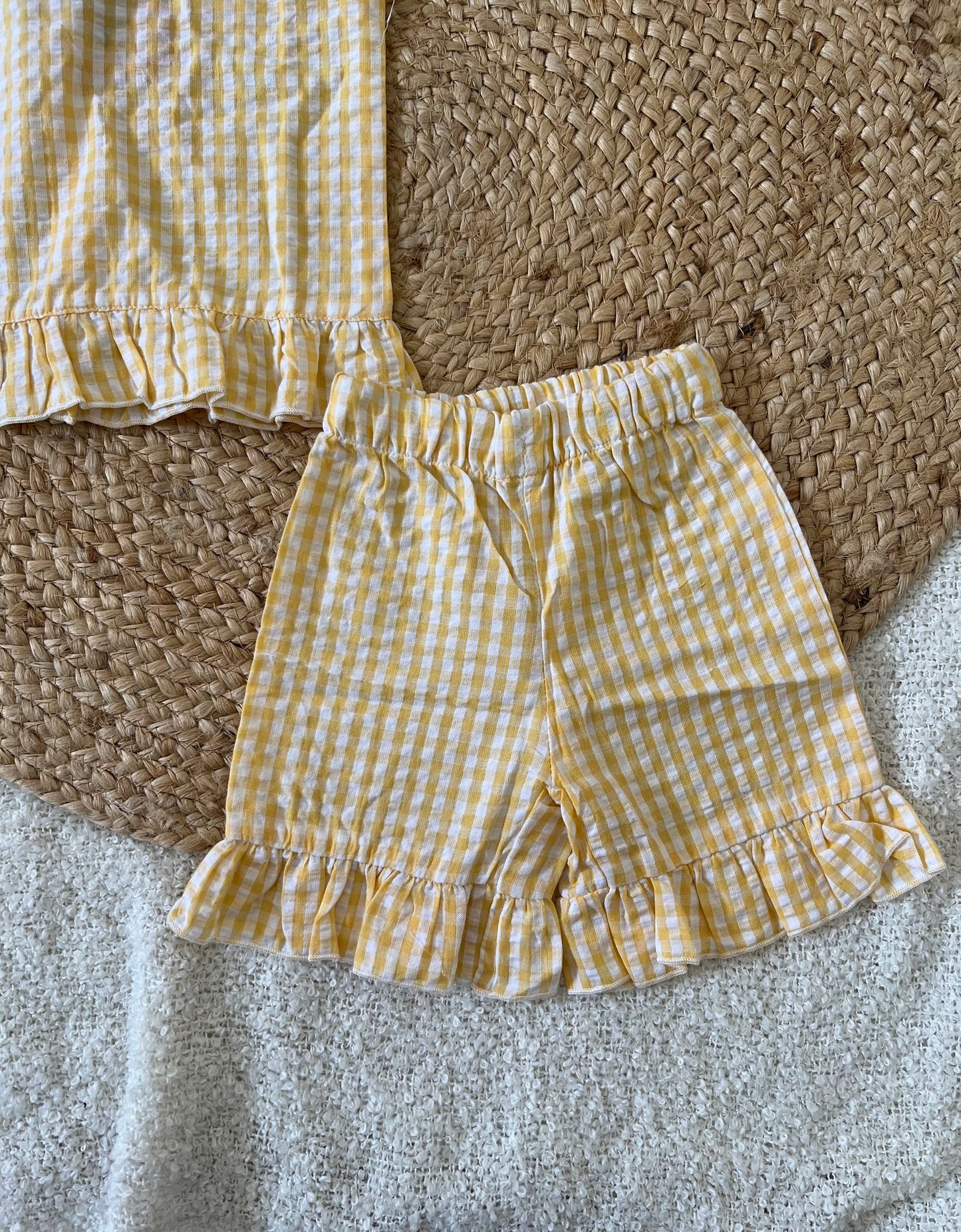 Yellow co-ords (shorts)