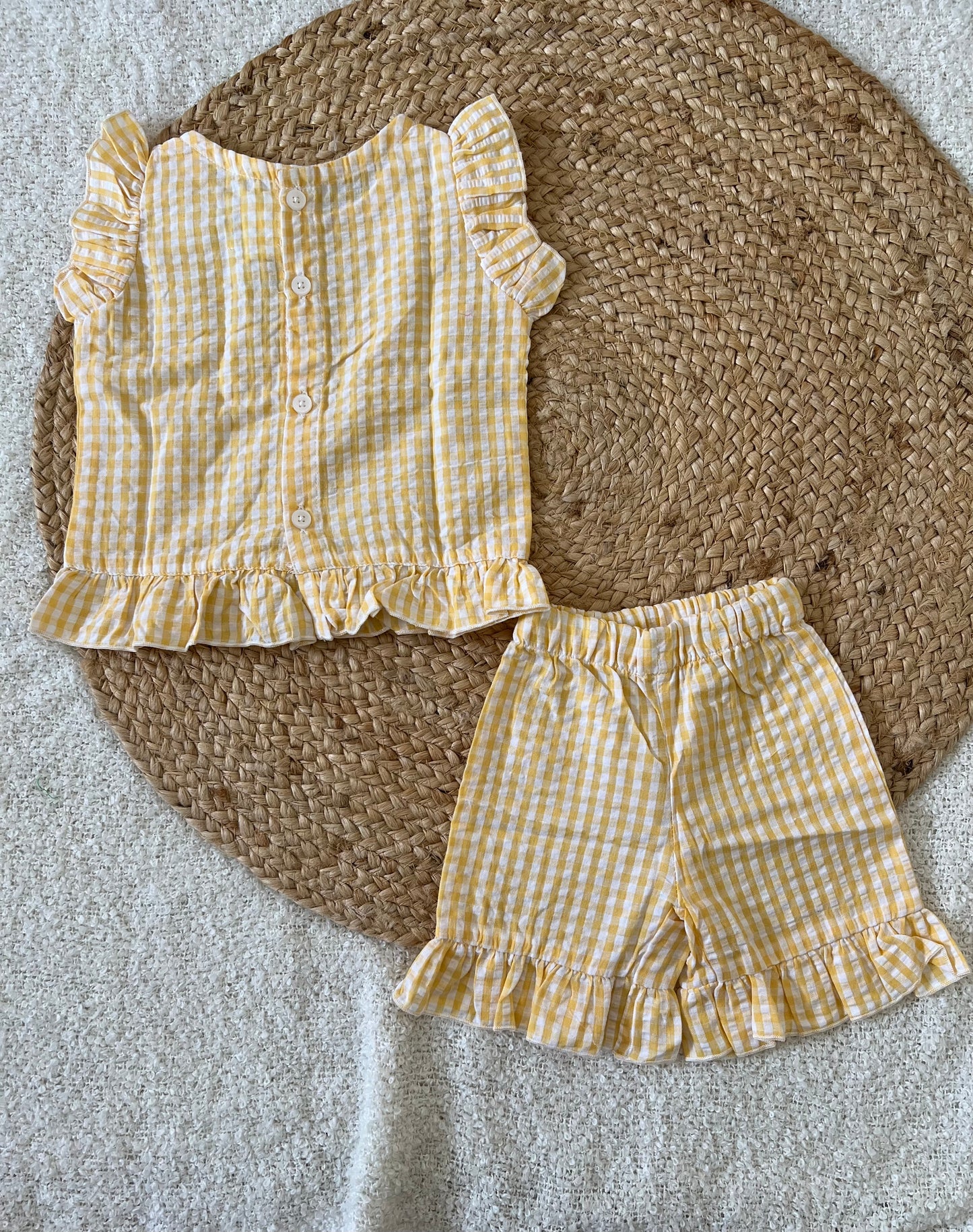 Yellow co-ords (shorts)